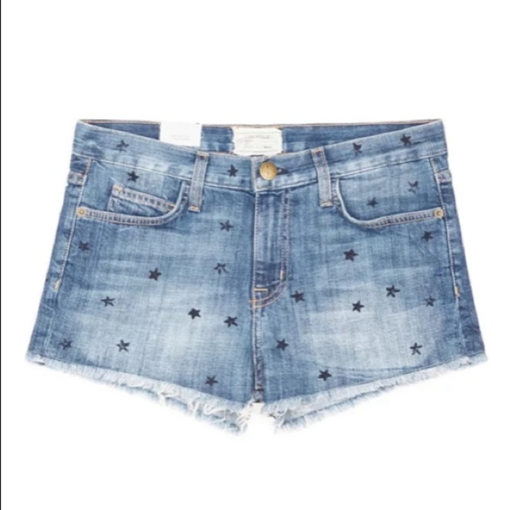 NWOT.  Current/Elliott Boyfriend Denim Shorts (25)